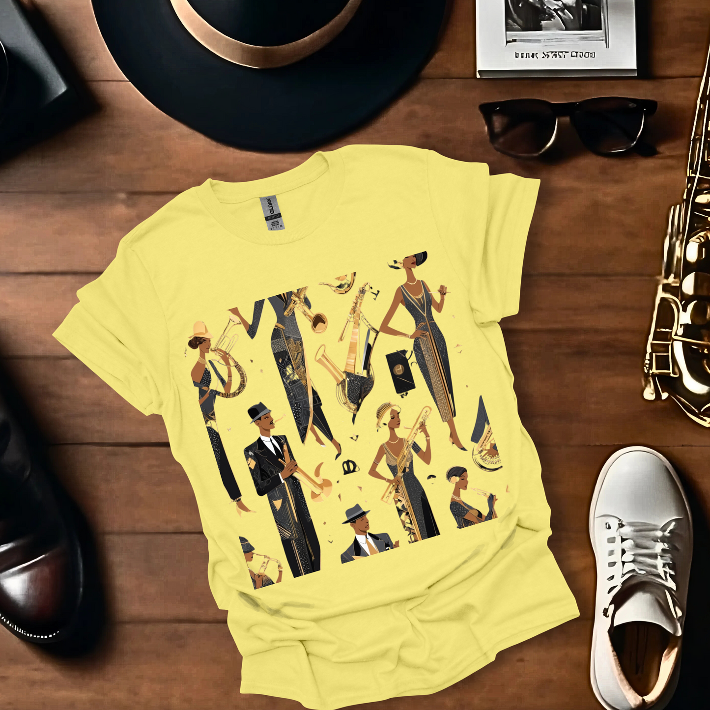 Art Deco Jazz Players