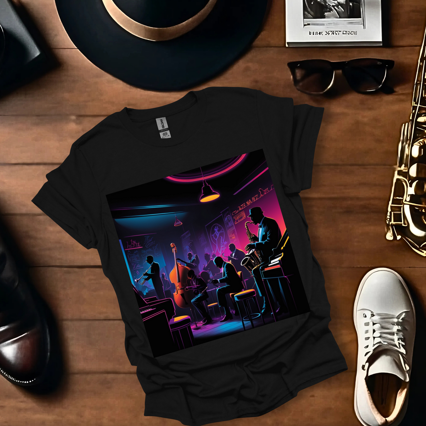 Jazz Club Silhouette