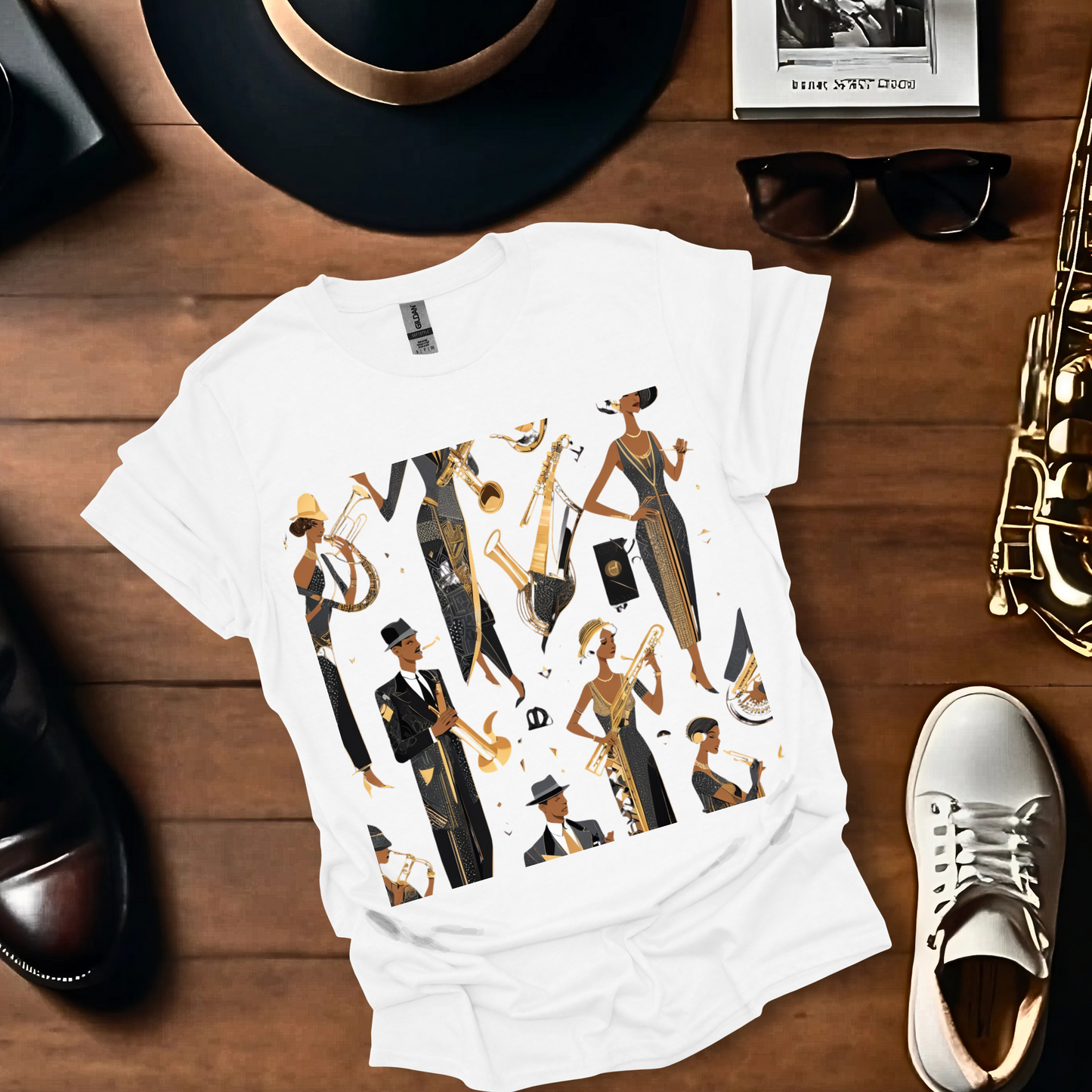 Art Deco Jazz Players