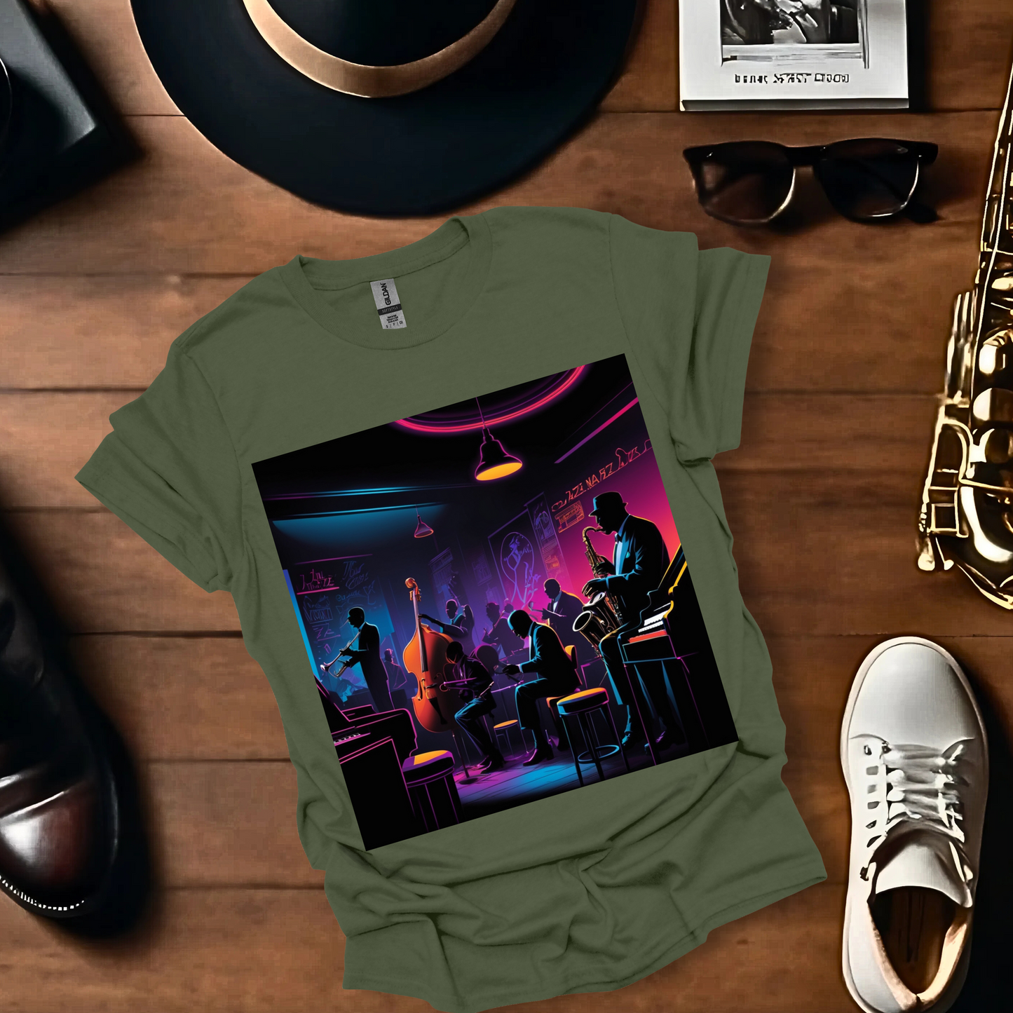 Jazz Club Silhouette