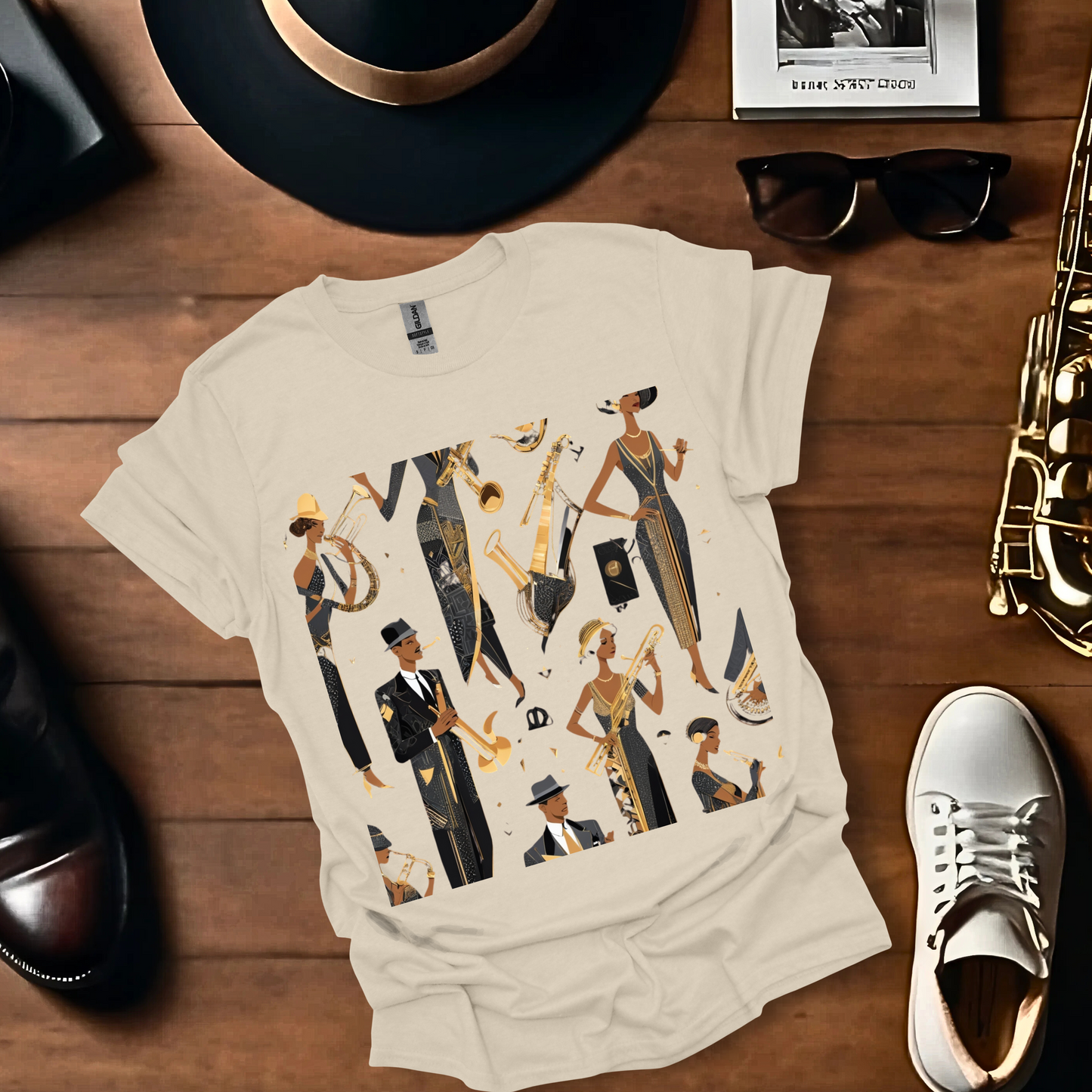Art Deco Jazz Players