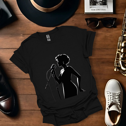 Jazz Singer Full Silhouette