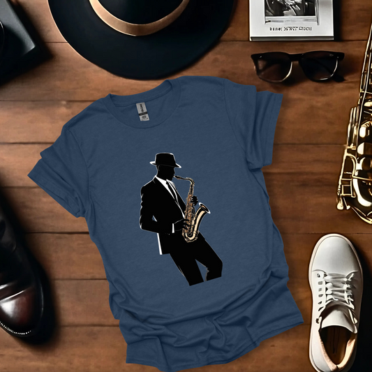 Saxophonist Silhouette