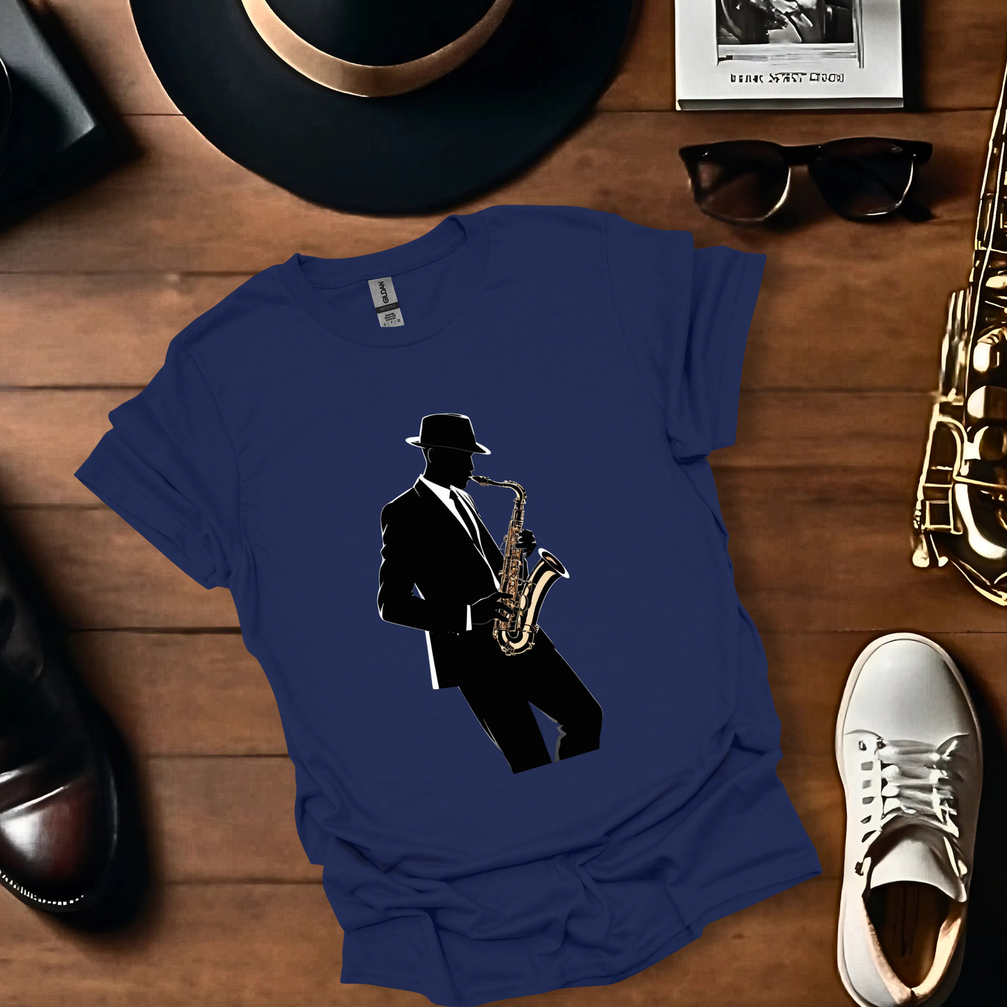 Saxophonist Silhouette