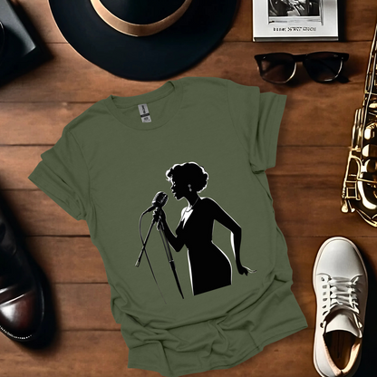 Jazz Singer Full Silhouette