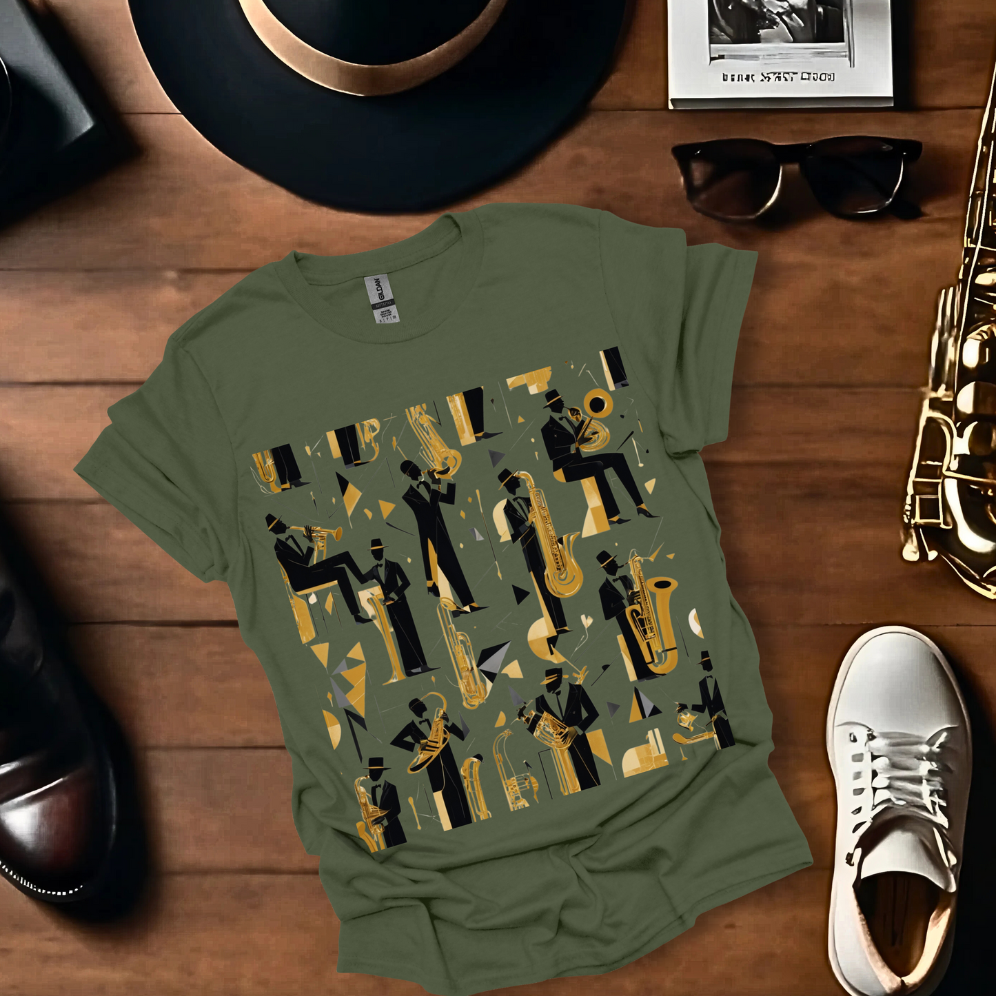 Jazz Pattern Saxes