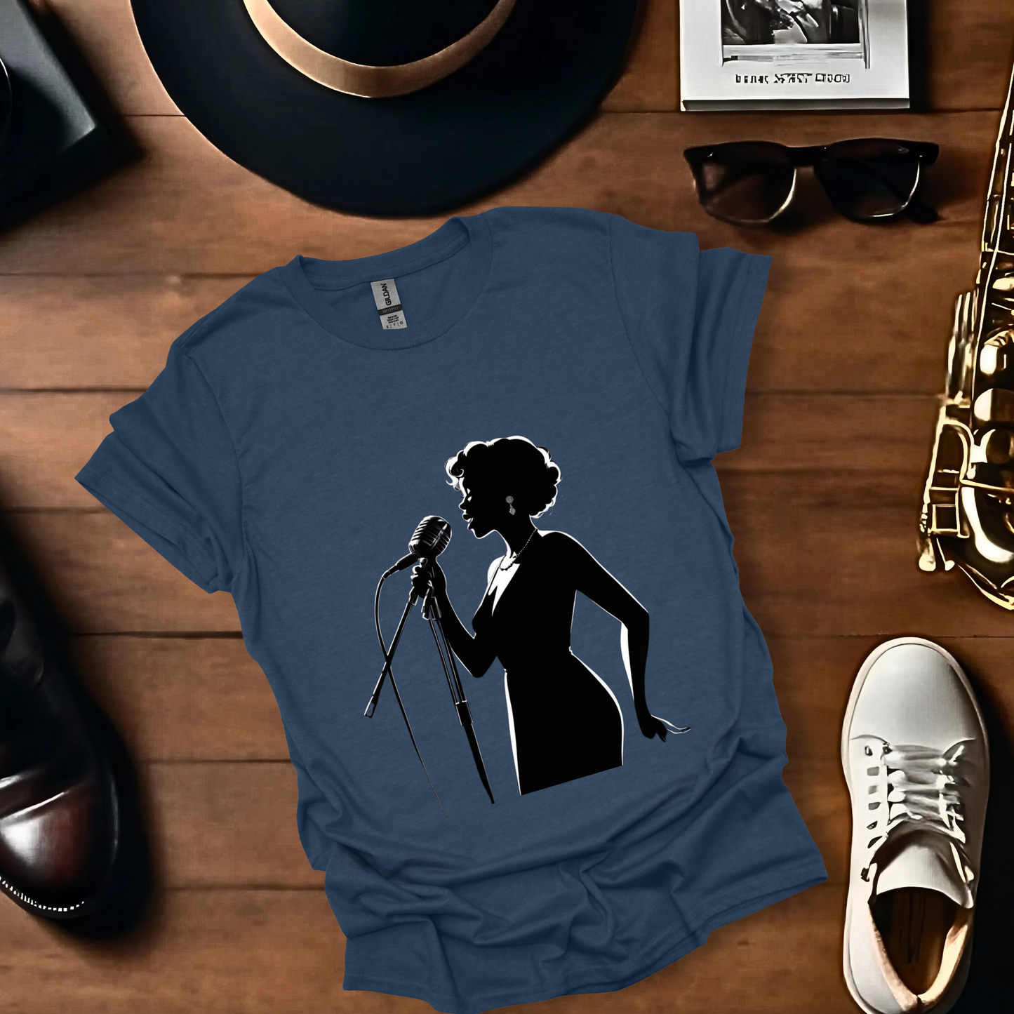 Jazz Singer Full Silhouette